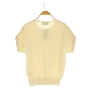 SLOBE IENA 24SS アイスコットンフレンチスリーブプルオーバー ニット カットソー F 生成 /MY OS