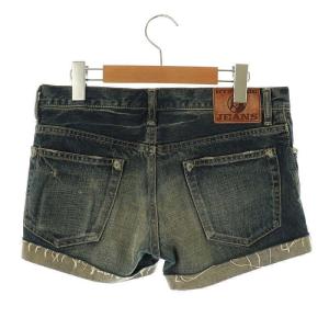 HYSTERIC GLAMOUR スタッズ デニム ショートパンツ M ネイビー /SS OS