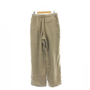 Spick&Span 25SS イージー ワイドパンツ 36 茶 /MI OS