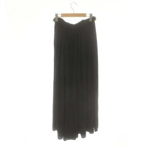 AP STUDIO アパルトモン イージーワイドパンツ 38 ブラック /DF OS