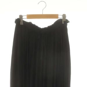 AP STUDIO アパルトモン イージーワイドパンツ 38 ブラック /DF OS