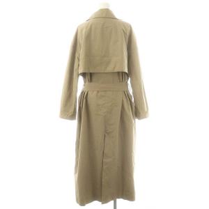 Lisiere L'Appartement トレンチコート スプリングコート ロング ベージュ /DO OS
