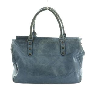 BALENCIAGA 145704 ザ・ショッピング トートバッグ ブルー