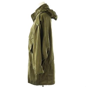 MILITARY BLOUSON ミリタリーブルゾン ジャケット 薄手 F カーキ /DO