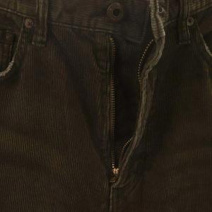 JOHNBULL 24SS コーデュロイワイドパンツ カットオフ ドゥーズィエムクラス取扱い SS ブラウン /HK OS