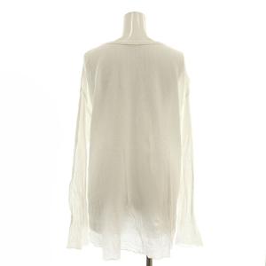 Deuxieme Classe ワッフルTシャツ カットソー 長袖 F 白 ホワイト /AT OS