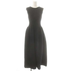 24SS ホールガーメントワンピース ニット ラメ 1 紺 /MI OS