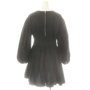 SEVEN TEN by MIHO KAWAHITO ベルト付きタックギャザーブラウス ベルト付き M 紺 /MI OS