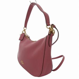 COACH 美品 チェルシー クロスボディ バッグ ハンド ショルダー 2WAY ロゴ レザー ピンク 56819