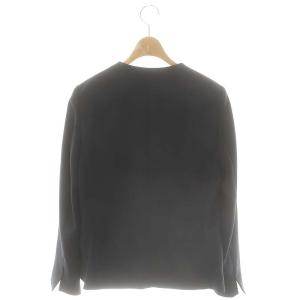 PLST 23SS トリアセブレンドカラーレスジャケット M ネイビー /DO OS