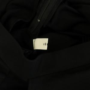 IENA 24AW ストレッチポンチタイトスカート ロング 36 ブラック /MY OS