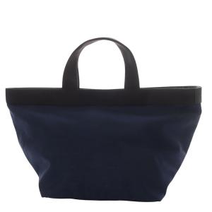 Hervé Chapelier 707C コーデュラ舟型トートM バッグ ハンドバッグ ネイビー×モカ /YO12 SH
