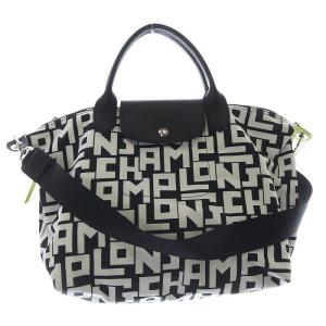 ル プリアージュ LGP ハンドバッグ ショルダーバッグ 2way 黒 ブラック 白 ホワイト L1515412