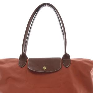Longchamp ル プリアージュ ハンドバッグ トートバッグ ロゴ 朱色 L1899089P63 /SR33 SH