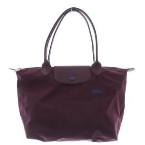 ル プリアージュ クラブ プラムバッグ トートバッグ ハンドバッグ ロゴ 紫 パープル L2605619P22