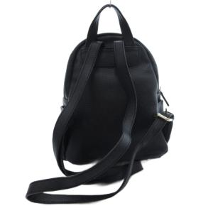 ROSE BUD リュックサック バックパック ジップアップ レザー 黒 ブラック /JS