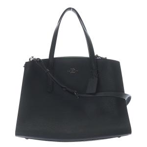 チャーリー キャリーオール トートバッグ ハンドバッグ ショルダーバッグ 2way レザー グレー 25137