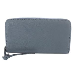 SLLERIA 長財布 レザー ブルー 8M0374