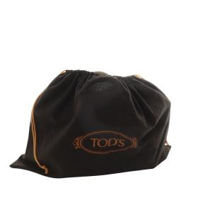 TOD'S DI ハンドバッグ 2way カーフレザー ポーチ付き ブラウン