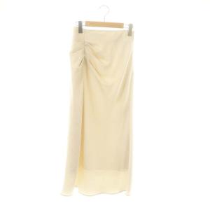 24AW サテンスカート マーメイドスカート 1 アイボリー /ES OS