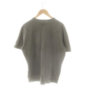 Ron Herman 半袖スウェットプルオーバー カットソー ダメージ加工 S グレー /DO OS