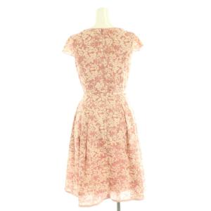 TOCCA BURTON LAUNDRY LINE OP ワンピース ミニ ノースリーブ 00 ピンク /AT OS