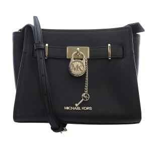 HAMILTON クロスボディ ショルダーバッグ レザー 黒 ブラック 35H1GHMC8L /SR35