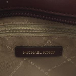 MICHAEL KORS JET SET TRAVEL ツートーン トートバッグ ショルダーバッグ バイカラー PVC ピンク パープル