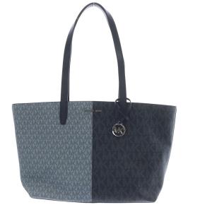 JET SET TRAVEL ツートーン トートバッグ ショルダーバッグ バイカラー PVC ブルー ネイビー