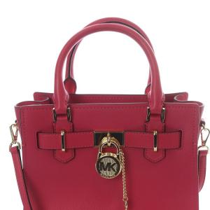 MICHAEL KORS HAMILTON サッチェル スモール 2WAYバッグ ハンドバッグ ショルダーバッグ ピンク 35T1GHMS1L