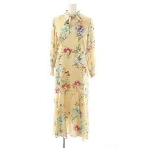 ヘムフレアプリントロング ワンピース 36 マルチカラー /DF OS