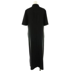 theory luxe 23SS CANYON ROCHA ワンピース シャツワンピース ロング 半袖 38 ブラック /DF