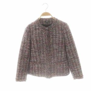 セオリー☆2022SS☆Preston Tweed Feminine Slim 22SS Preston Tweed Feminine Slim JKT ツイードジャケット ノー