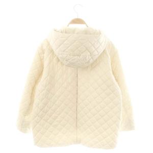 BEIGE LEVENS キルティングブルゾン ジャケット ジップアップ 中綿 32 オフホワイト /HK OS