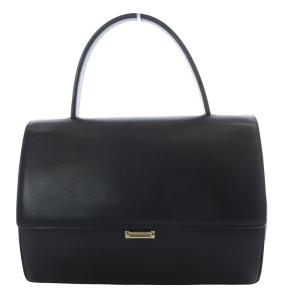 ハンドバッグ レザー ブラック V5C33