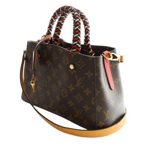 LOUIS VUITTON モノグラム モンテーニュBB 2wayハンドバッグ ブラウン M44671