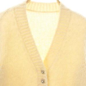 FOXEY 42327 DressCardigan Starry Moon カーディガン モヘヤ混 カシミヤ混