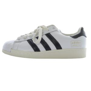 SUPERSTAR LUX JS EXCLUSIVE スニーカー ロゴ 切替 25cm 白 ホワイト 黒