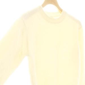 AURALEE BABY CASHMERE KNIT P/O プルオーバー ニット セーター 長袖 0 オフホワイト /HK