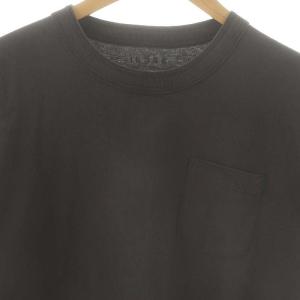 sacai グラフィック Tシャツ Graphic T-Shirt 半袖 カットソー 2 チャコールグレー /SS