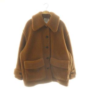24AW RIDGE POCKET BOA COAT 1 ブラウン