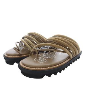 sacai tube strap sandals トングサンダル フラット 23cm ブラウン /YO20 SH