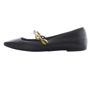 JIMMY CHOO DIAMOND TILDA FLAT パンプス 37 ブラック