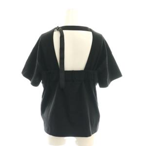 Jersey T-shirt カットソージャージーTシャツ 半袖 1 ブラック /HK OS SH