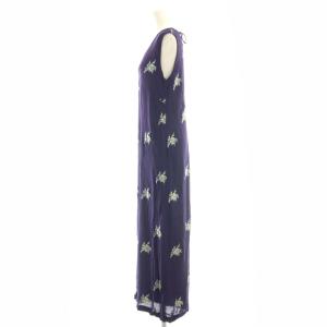 NE QUITTEZ PAS! Moss Rayon Emb All InOne オールインワン パンツ 紫 パープル /AQ OS SH