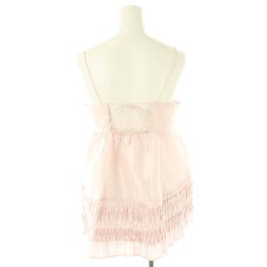 NE QUITTEZ PAS! ポリ デュピオン フリル キャミ トップ Poly Dupion Frill Cami Top キャミソール
