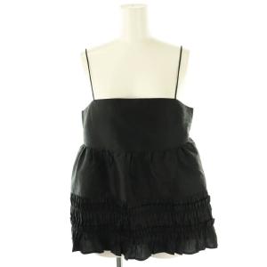 ポリ デュピオン フリル キャミ トップ Poly Dupion Frill Cami Top キャミソール