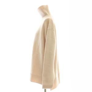 NE QUITTEZ PAS! Cashmere Turtle カシミヤタートルネックニット セーター 長袖 ピンクベージュ /AT OS