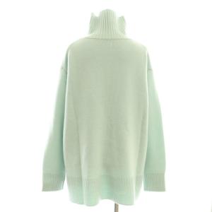 NE QUITTEZ PAS! Cashmere Turtle カシミヤタートルネックニット セーター 長袖 緑 グリーン /AT OS