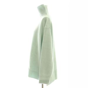 NE QUITTEZ PAS! Cashmere Turtle カシミヤタートルネックニット セーター 長袖 緑 グリーン /AT OS